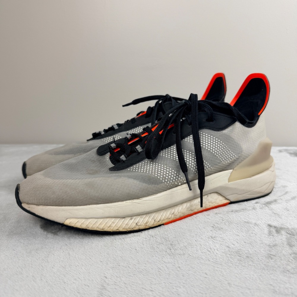 Adidas X9000L4 Grey Black Solar Red Running Shoes HP5969 Mens‎ 11.5